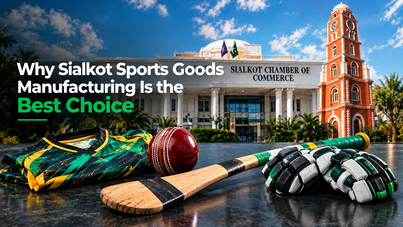 Sialkot sports goods manufacturing