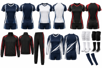 Custom Volleyball Team Kits – Professional Sublimated Volleyball Uniform Set