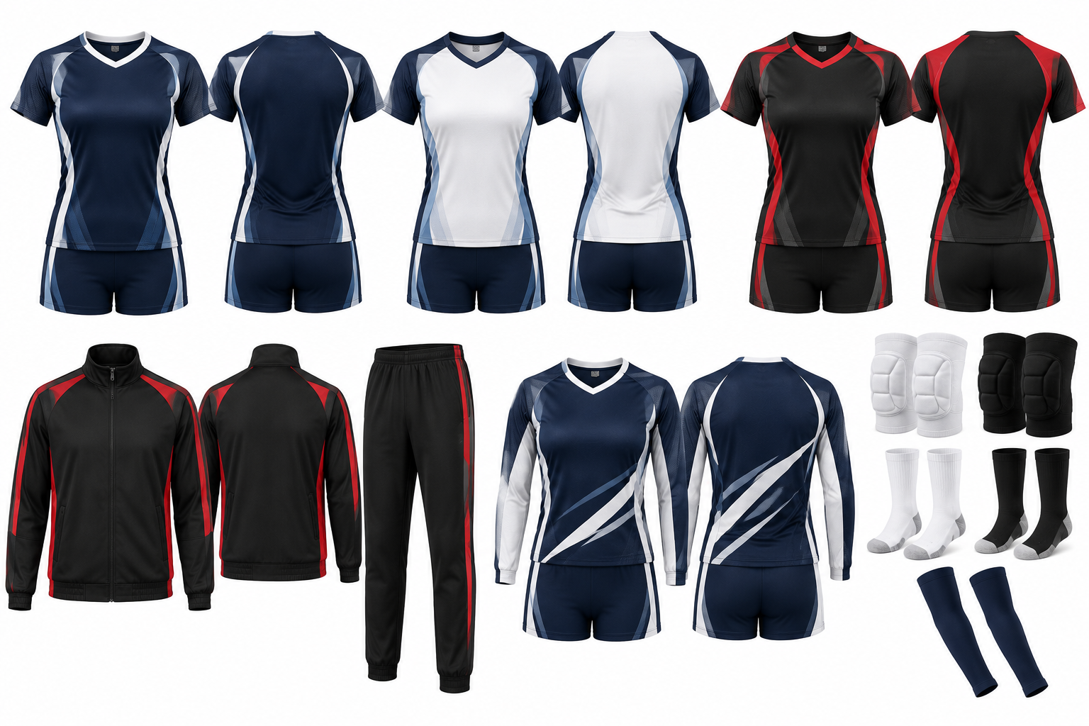 Custom Volleyball Team Kits