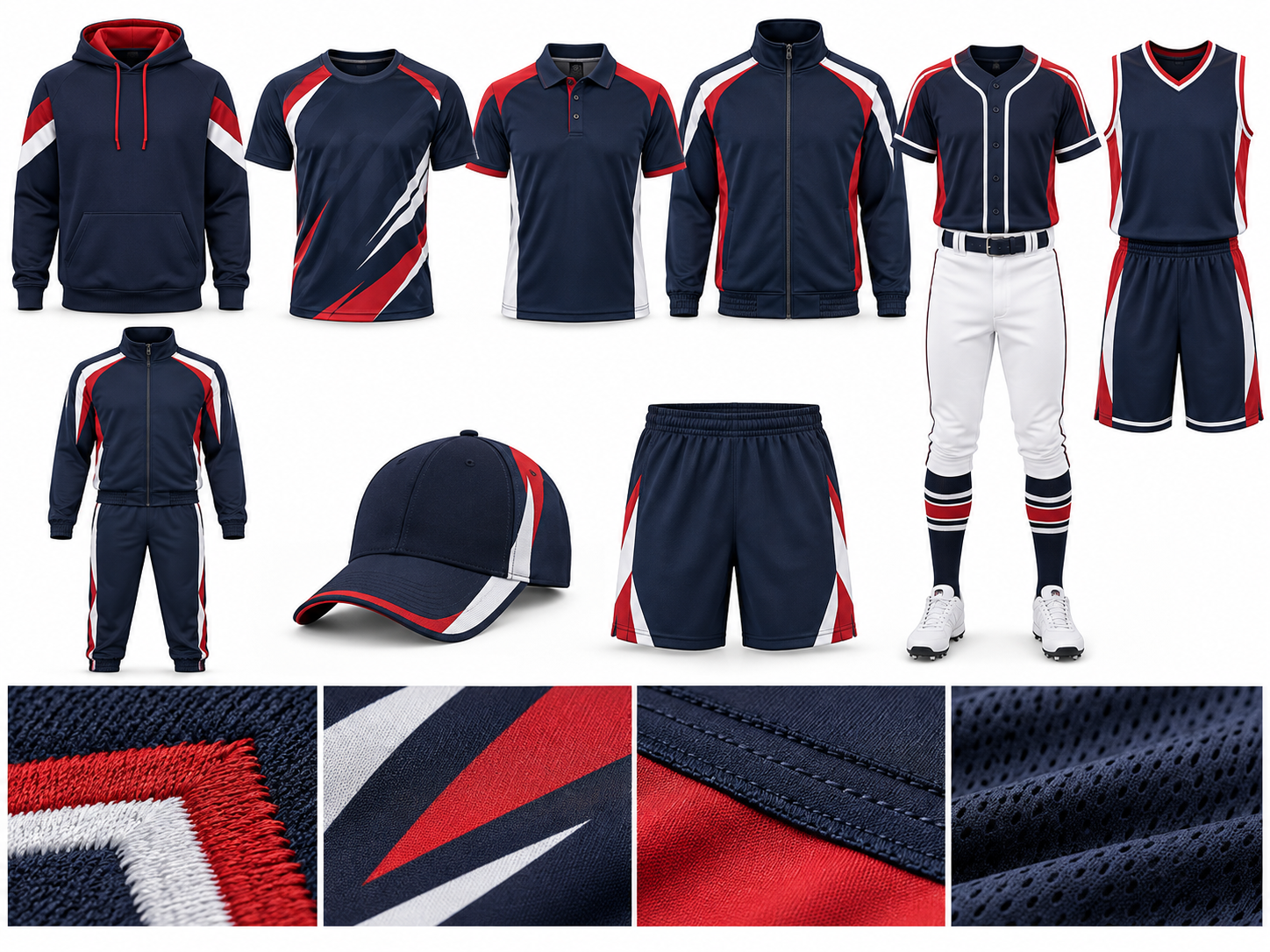 Embroidered & Printed Team Wear