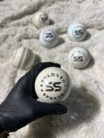 Soldato Sports Premium White Leather Ball Real In-House Factory Photo