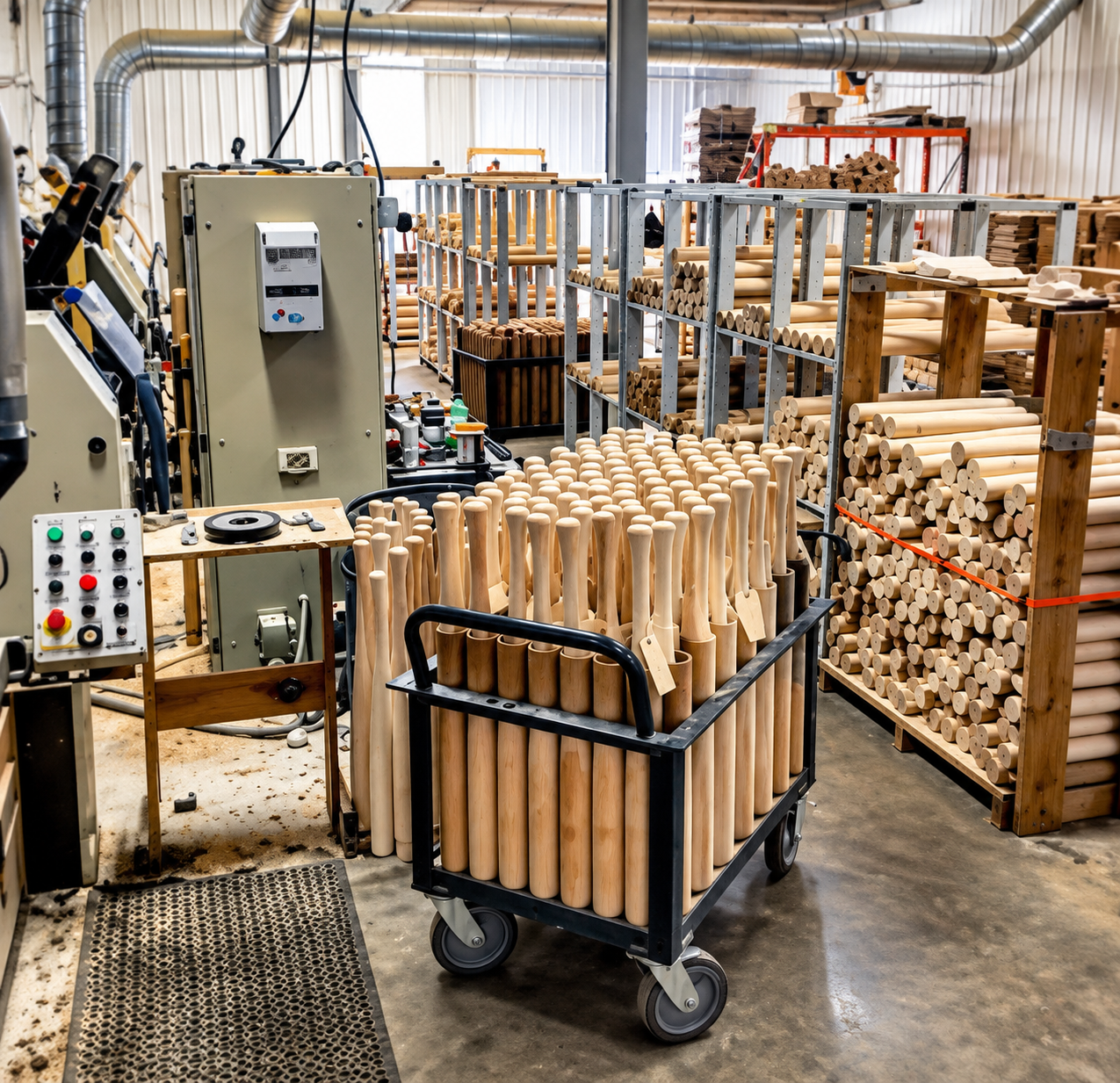 Baseball Bat Manufacturing