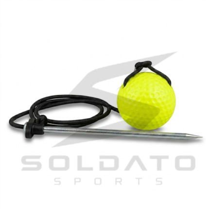 custom neon hurling spike ball ground trainer