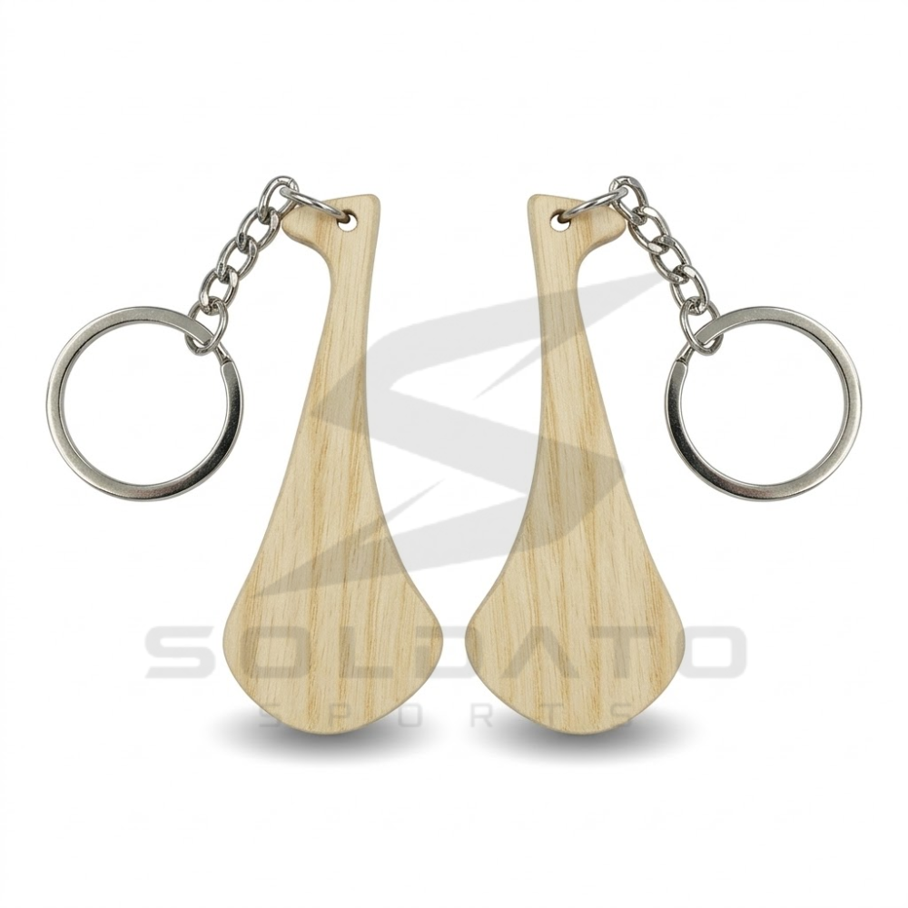 Add a heading (14) custom mini ash wood hurley keychain