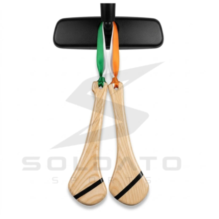 custom ireland flag car hanging mini hurls