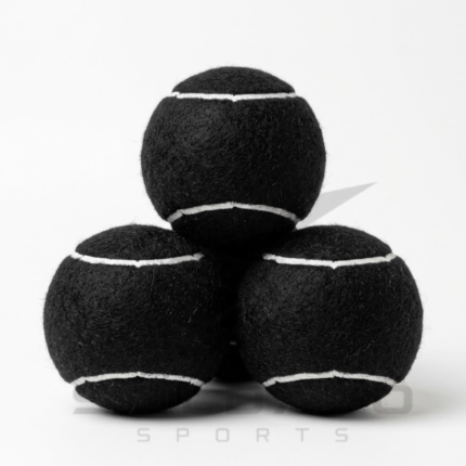 custom black tennis ball pack