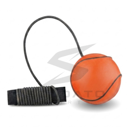 custom orange hurling wrist ball solo trainer