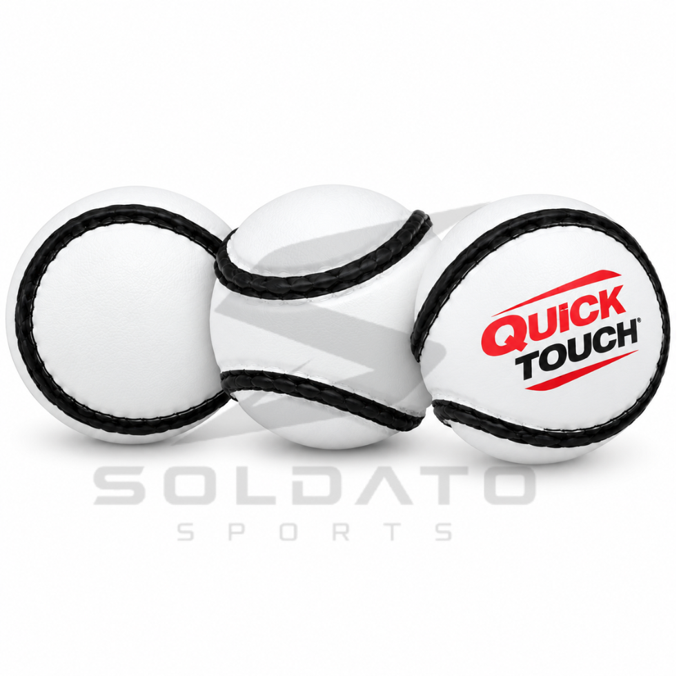 Untitled design (70) custom white quick touch hurling sliotar pack
